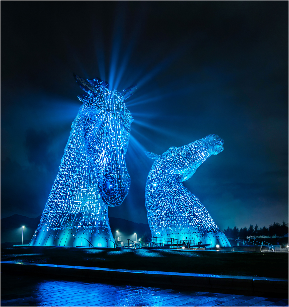 Blue Kelpies