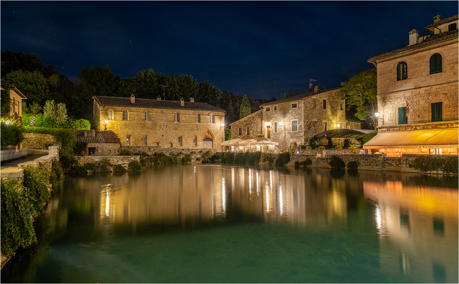 Late Evening At Bagno Vignani
