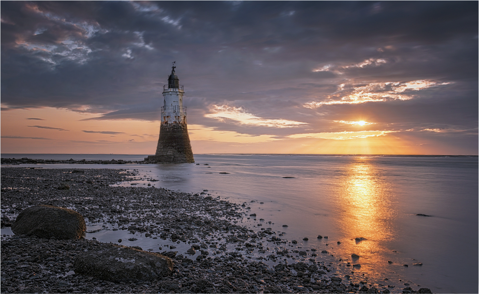 Sunset At Plover Scar — Score: 19 pts