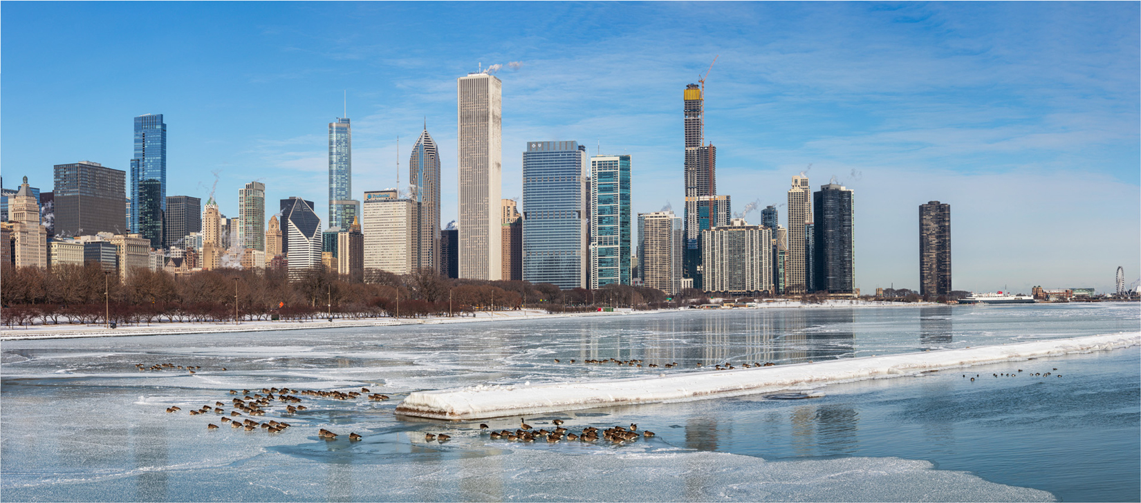 Chicago Skyline from Lake Michigan