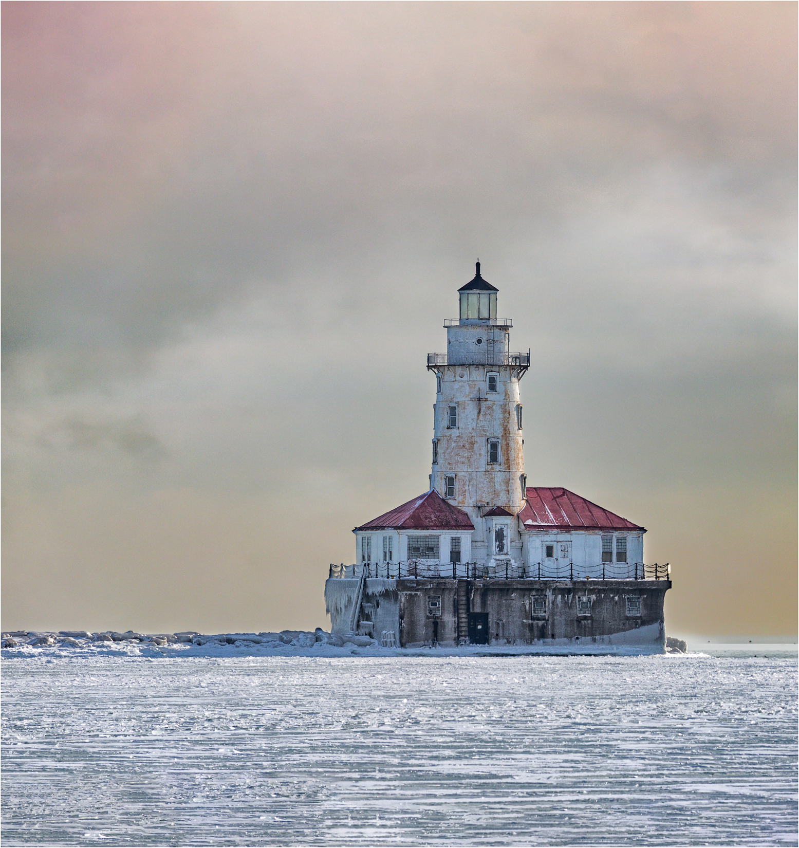 Frozen Lighthouse