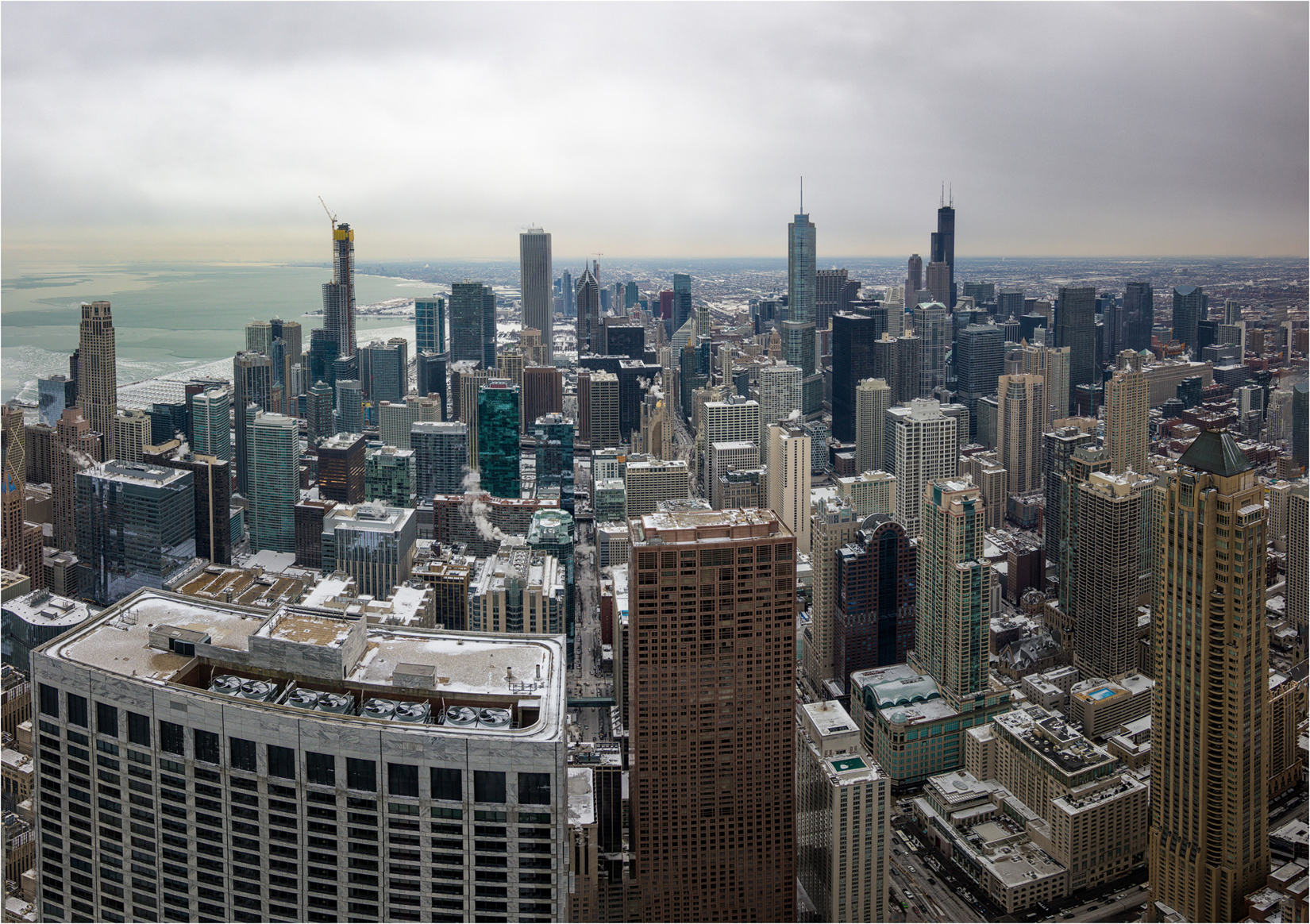 Chicago Skyline from John Hancock Tower