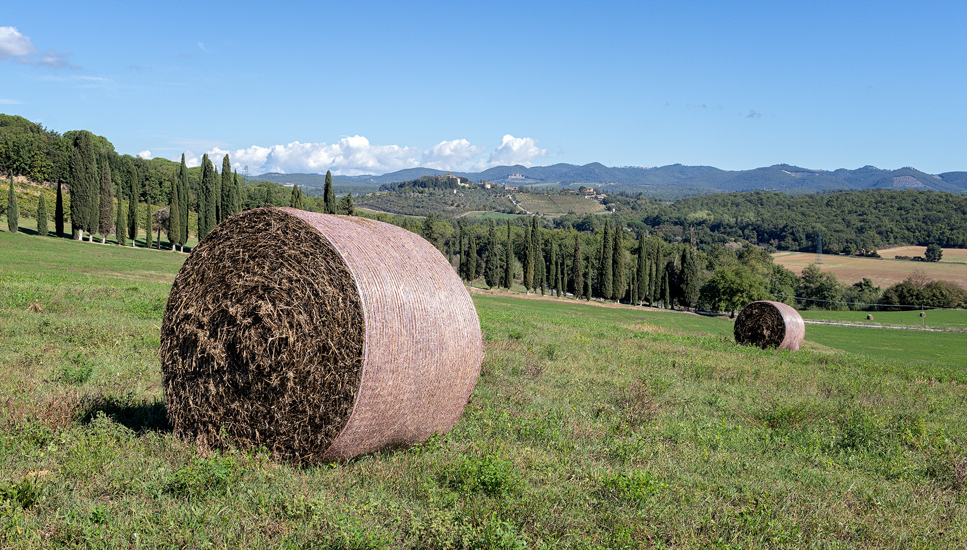 Haybales Near Borgo Antonio