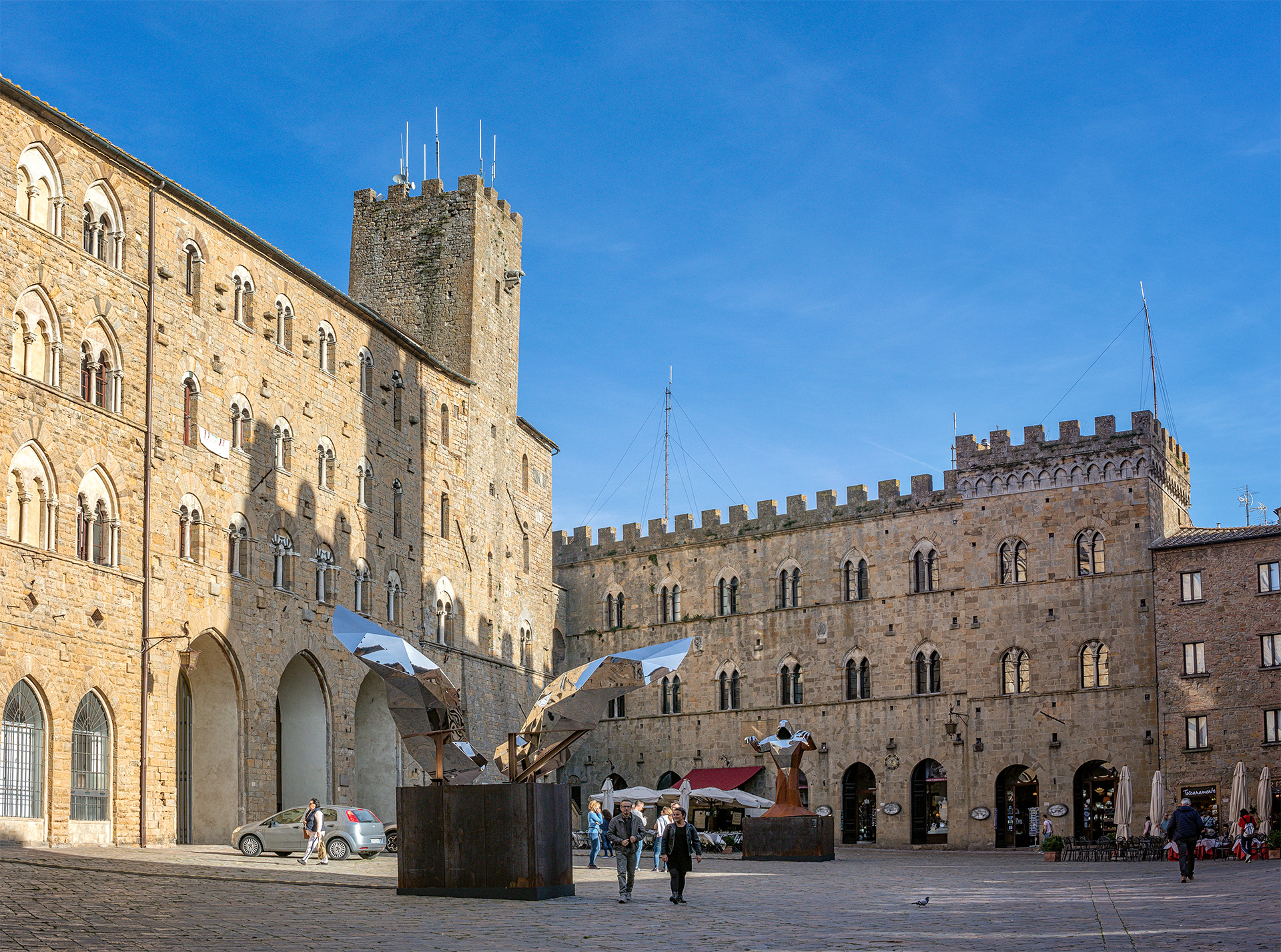 Volterra Piazzi Dei Priori