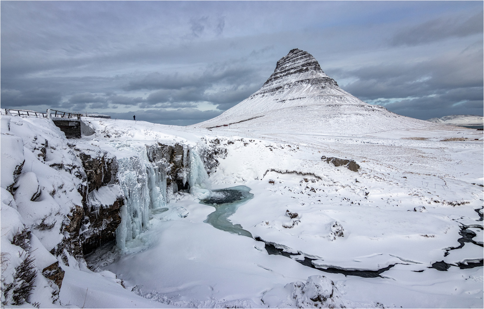 Upper Kirkjufell Waterfall