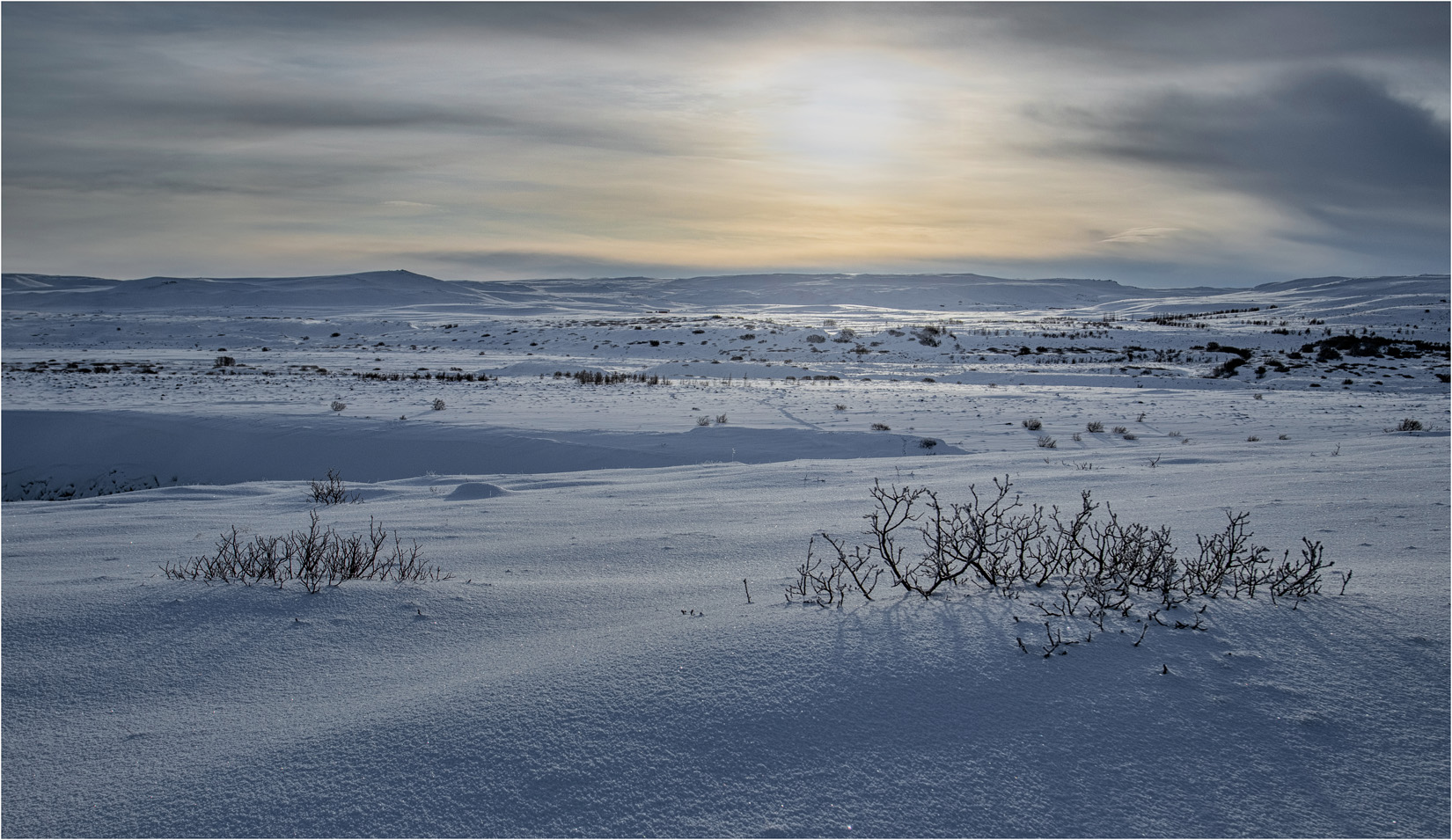 Winter Scenery at Gullfoss