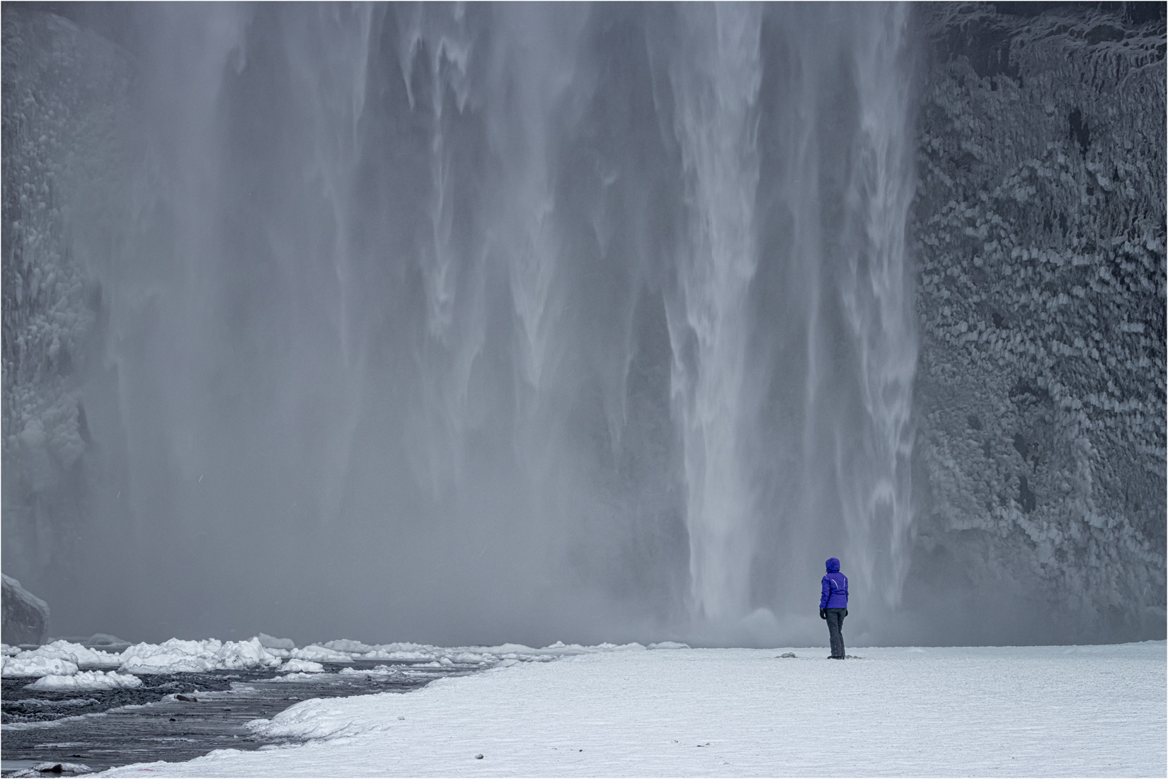 Watching The Waterfall
